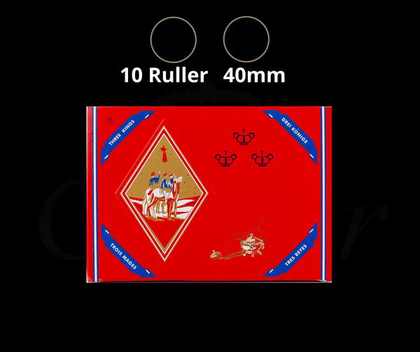 Three kings 40mm - 10 Ruller - Caesar Shisha