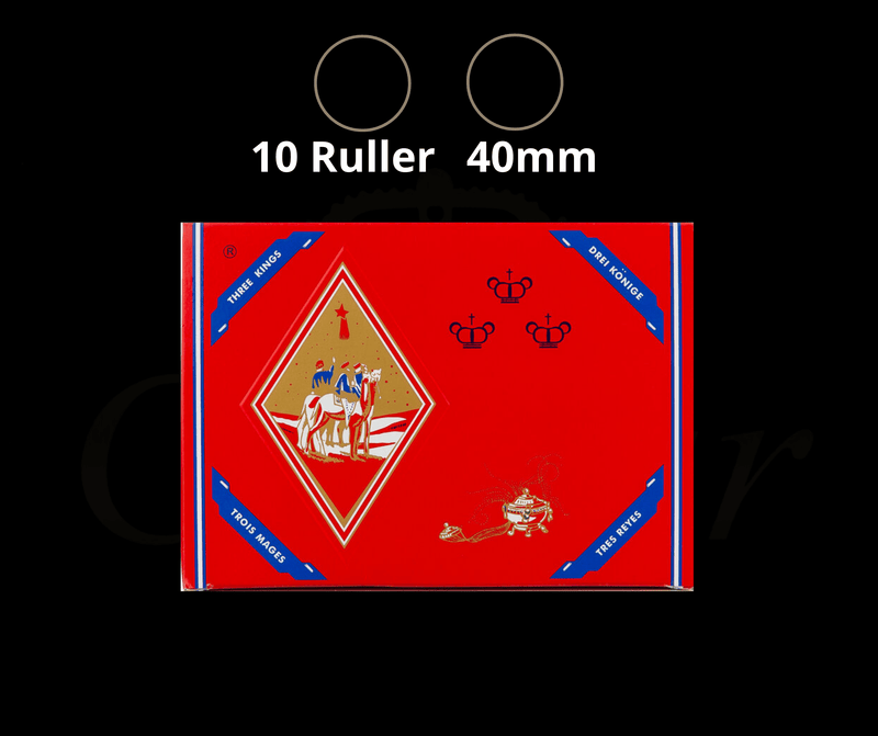 Three kings 40mm - 10 Ruller - Caesar Shisha