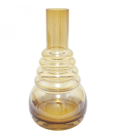 Universal Vase Amber (uden gevind) -  Caesar Vase - Caesar Shisha