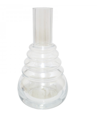 Universal vase gennemsigtig (uden gevind -  Caesar Vase - Caesar Shisha