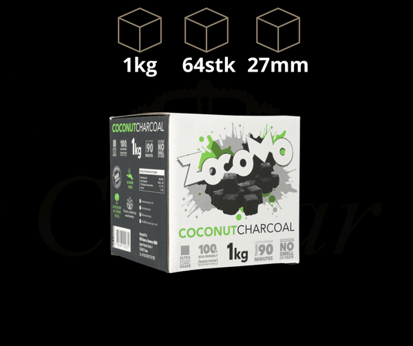 ZOcOMO Charcoal - Caesar Shisha