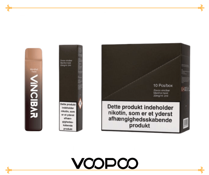 ZOVOO Vincibar - Menthol Twist