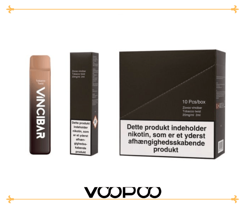 ZOVOO Vincibar - Tobacco Twist